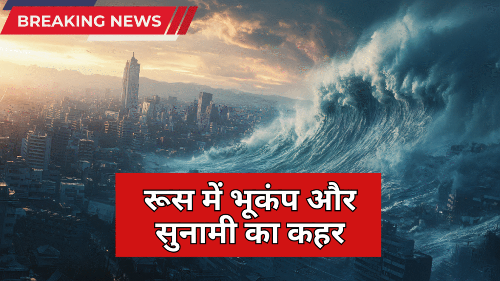 रूस में 8.8 तीव्रता का भूकंप, कामचटका और कुरिल द्वीपों पर सुनामी